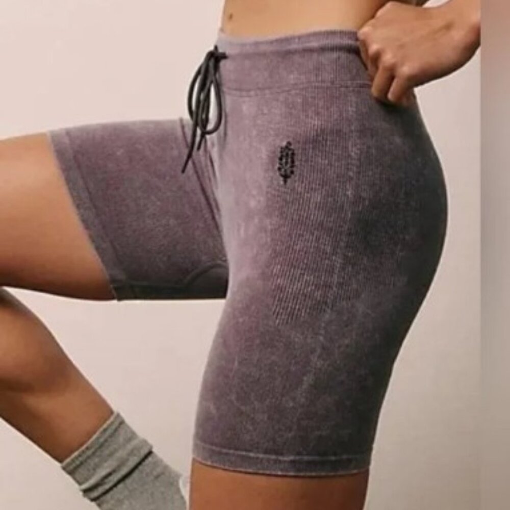 Free People Movement "Go To" Ribbed Shorts, XS, NWOT